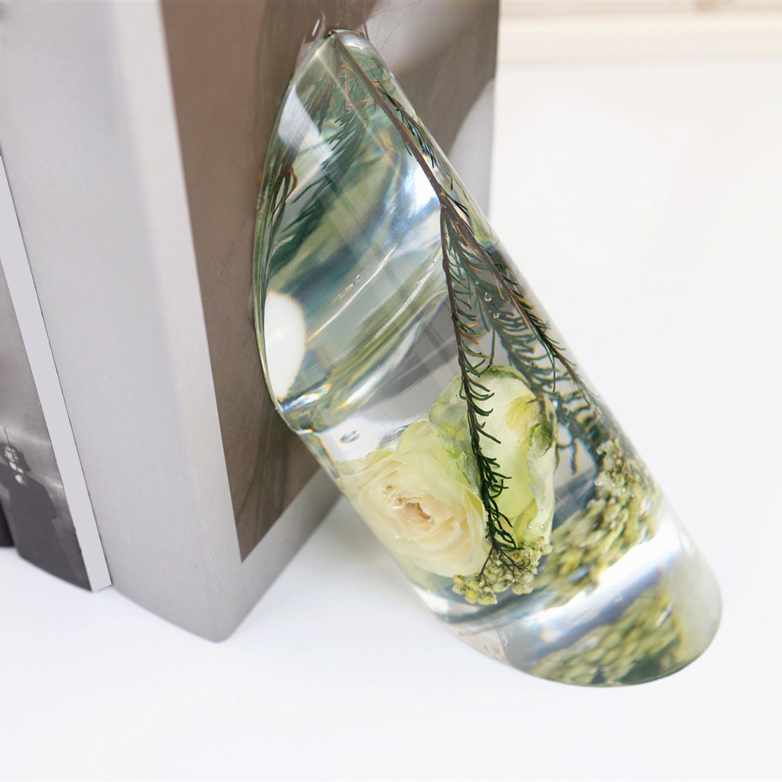 Geode Mold Silicone - Siliconen boekensteun voor epoxyhars met afgeschuinde