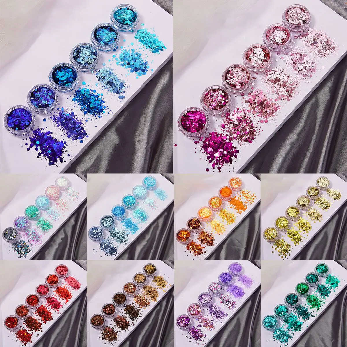6 Kleuren/Set Hars Fonkelende  - Resin Glitter Pack recensie en prijs