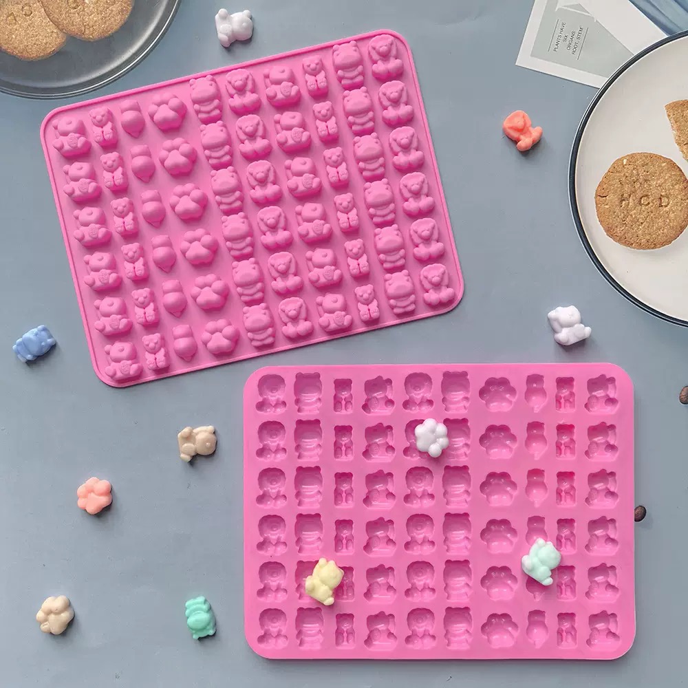 7-delige siliconen snoepvormen - Silicone Mold Tray recensie en prijs