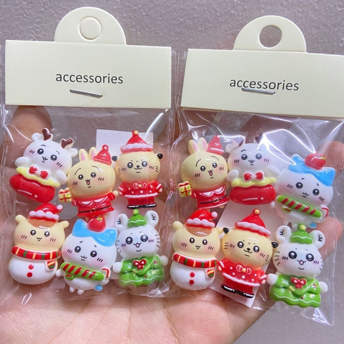 Kerst Effen Kleur Chiikawa Har - Resin Craft Supplies recensie en prijs