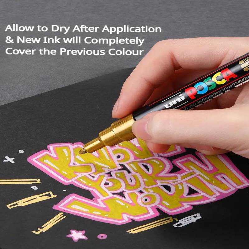 1/2pcs Uni Poscas Acryl Marker - Copic Marker Sketch recensie en prijs