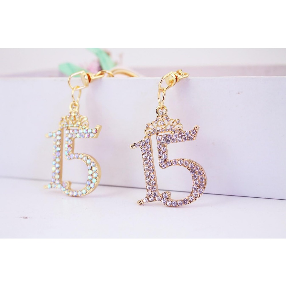 Glinsterende nummer 15 strass  - Resin Glitter Pack recensie en prijs