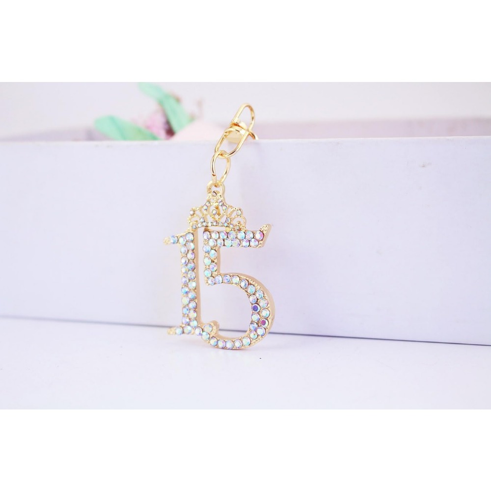 Glinsterende nummer 15 strass  - Resin Glitter Pack recensie en prijs