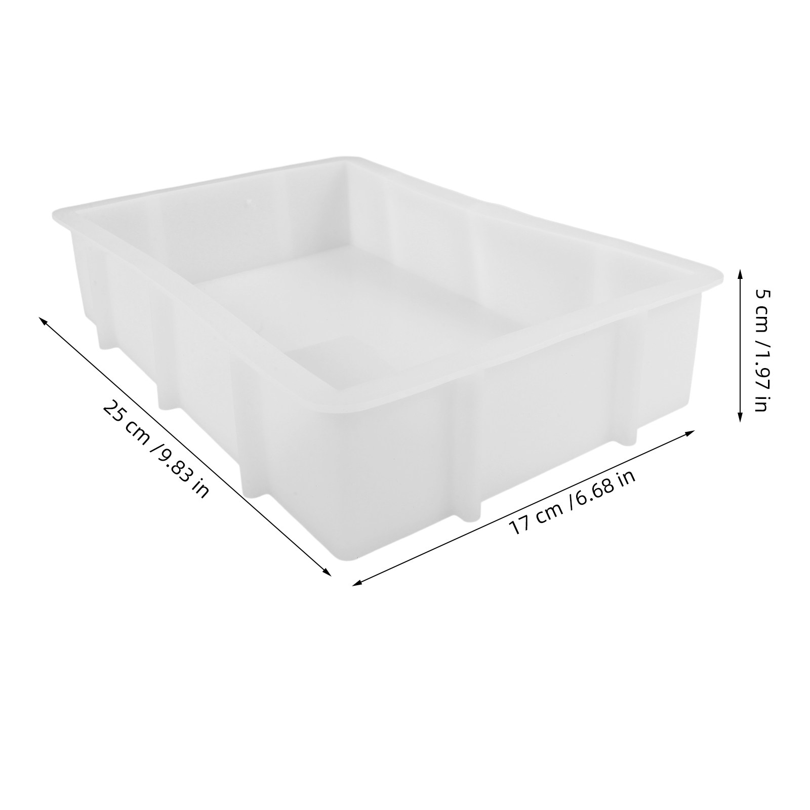 Grote rechthoekige hars silico - Silicone Mold Tray recensie en prijs