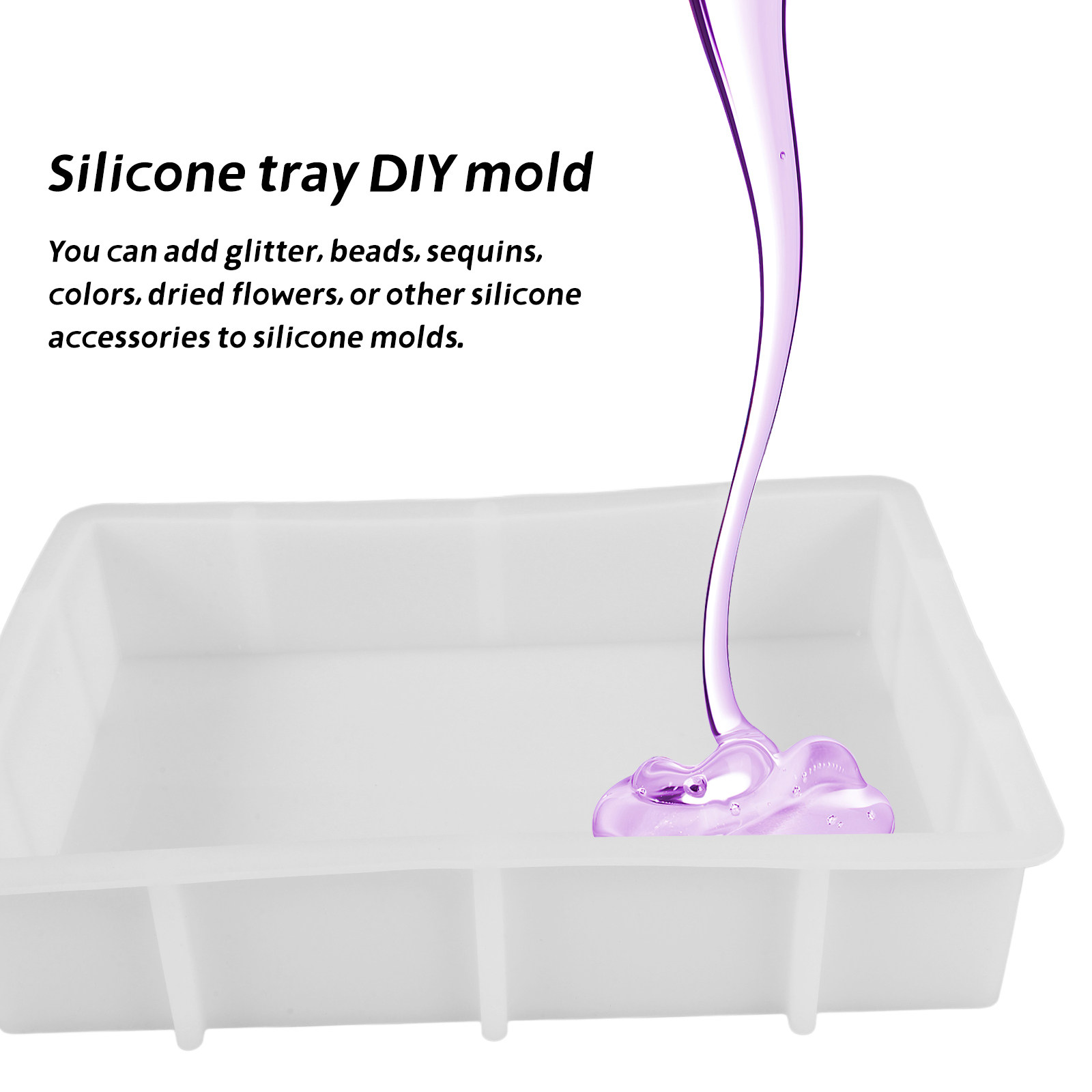 Grote rechthoekige hars silico - Silicone Mold Tray recensie en prijs