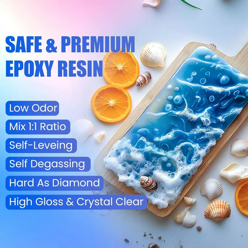 Eenvoudig te mengen epoxyhars  - Epoxy Uv Resin Kit recensie en prijs