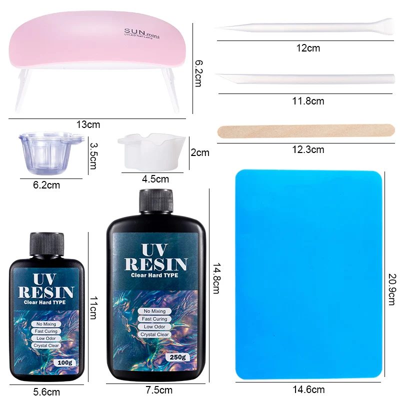 Harde UV-harslijmset Snel uith - Epoxy Uv Resin Kit recensie en prijs
