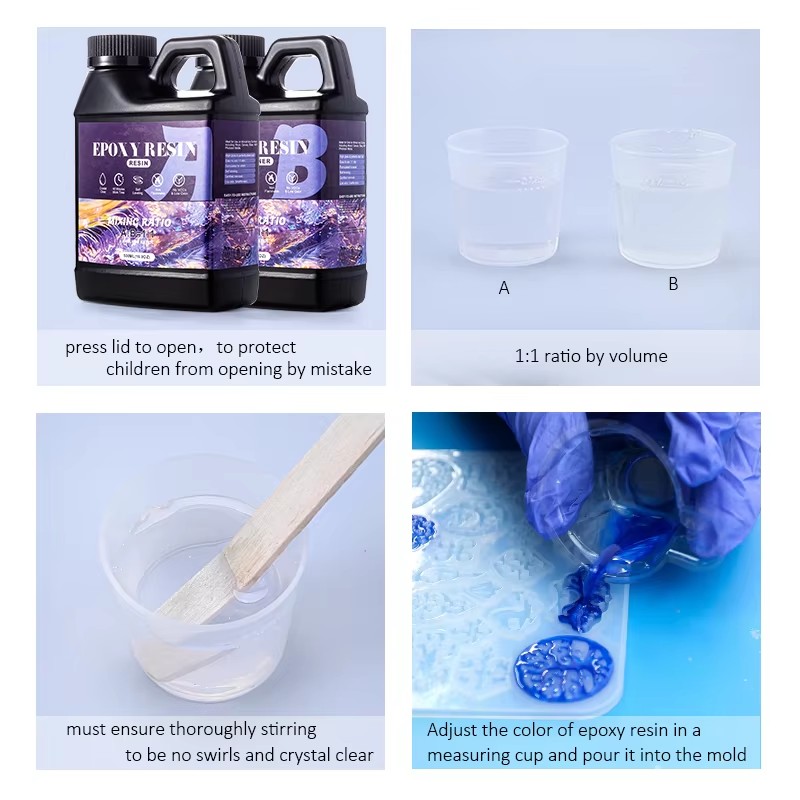 Easy Mix 1:1 Epoxyhars Kit Kri - Epoxy Uv Resin Kit recensie en prijs