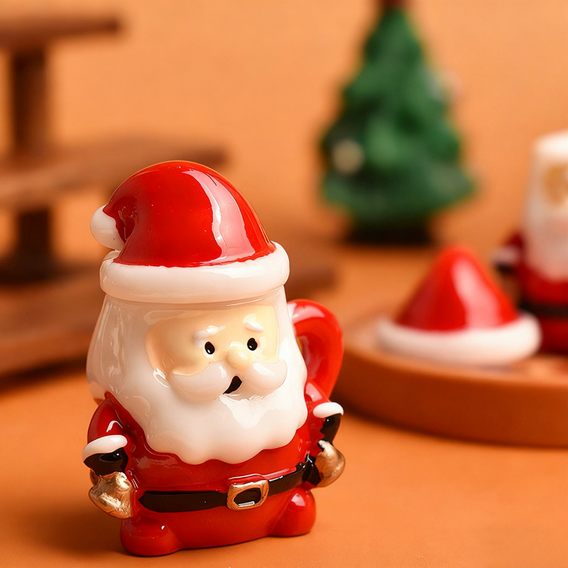 Mini Santa Theekopje Ornament  - Resin Craft Supplies recensie en prijs