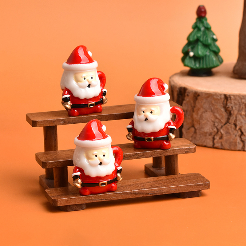 Mini Santa Theekopje Ornament  - Resin Craft Supplies recensie en prijs