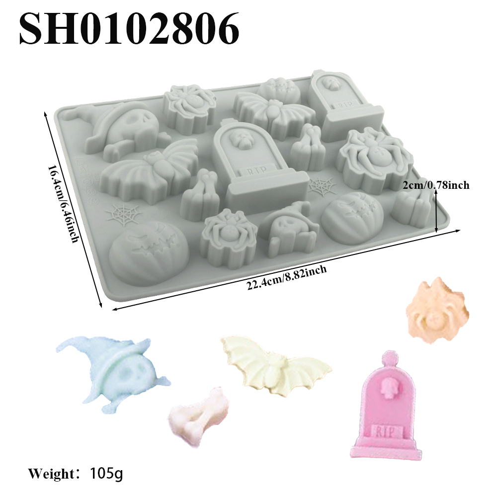 Halloween Element Tombstone Sp - Silicone Mold Tray recensie en prijs